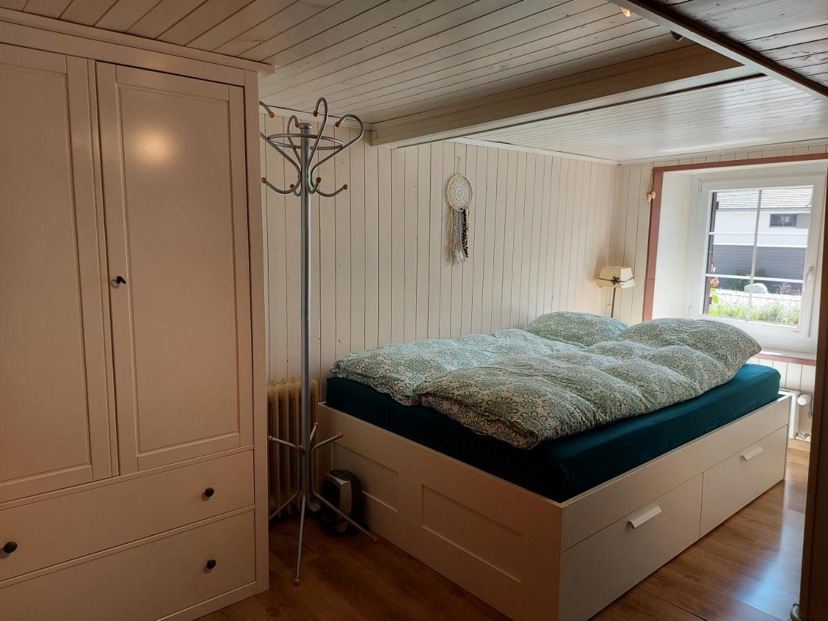 Appartement vouté en Gruyère dans l'Intyamon Enney Esterno foto