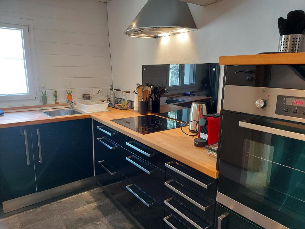 Appartement vouté en Gruyère dans l'Intyamon Enney Esterno foto